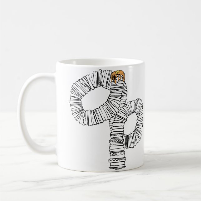 Pancakes Not So Short Stack Coffee Mug (Left)