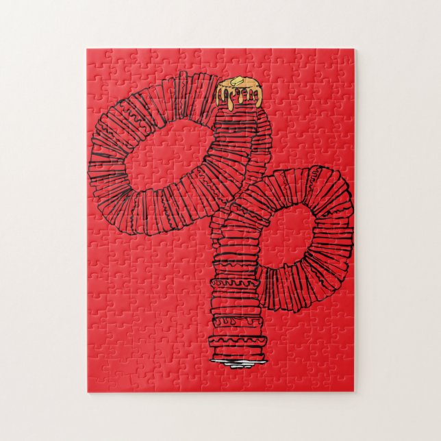 Pancakes Not So Short Stack Jigsaw Puzzle (Vertical)