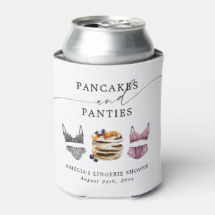 Pancakes & Panties Bridal Shower Can Cooler
