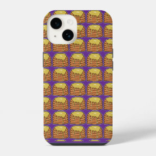Pancakes Pattern iPhone 14 Case
