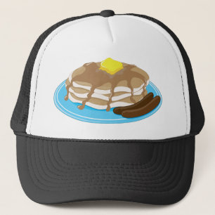 Pancakes Sausage Trucker Hat