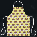 Pancakes Short Stack Butter Maple Syrup Breakfast Apron<br><div class="desc">All-over-print apron features an original marker illustration of a stack of pancakes with butter and syrup.

This design is also available on other products. Don't see what you're looking for? Need help with customisation? Contact Rebecca to have something designed just for you.</div>