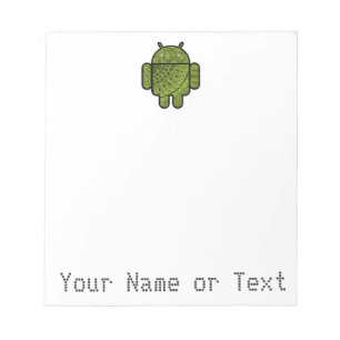 Pancho Doodle Character for Android™ robot Notepad