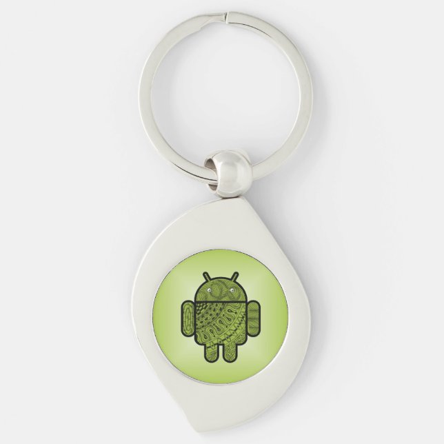 Pancho Doodle for Android™ Key Ring (Front)