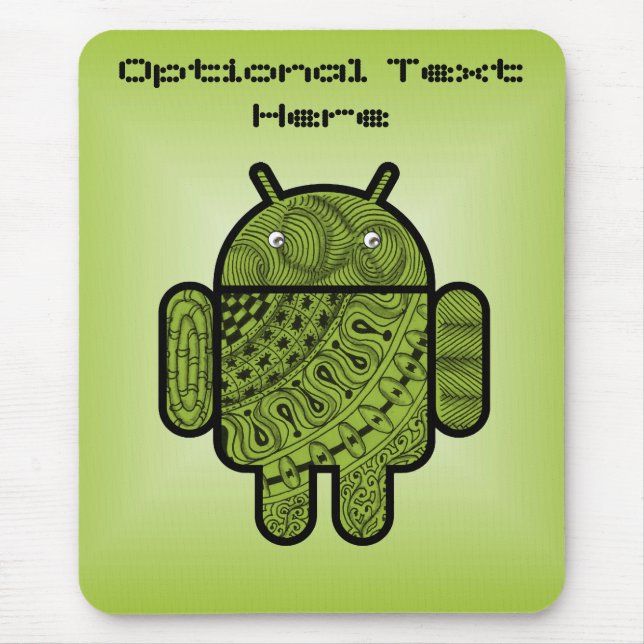 Pancho Doodle for Android™ Mouse Pad (Front)