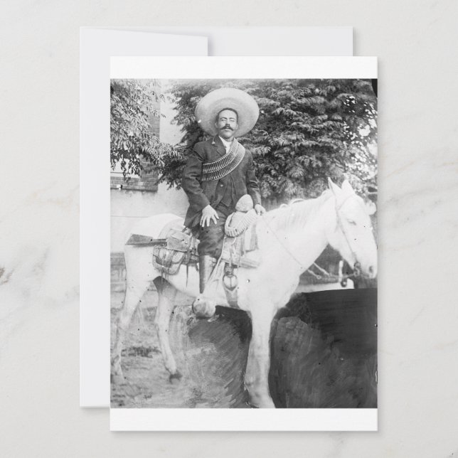 Pancho Villa Invitation (Front)