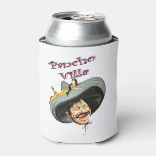 Pancho Villa 🔥 Mexican Hero General Can Cooler