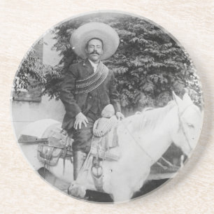 Pancho Villa Mexican Revolutionary General Coaster