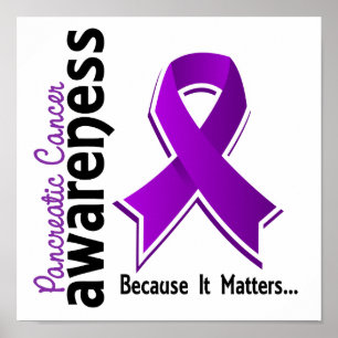 Pancreatic Cancer Awareness 5 Poster