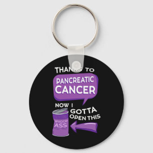 Pancreatic Cancer Awareness Adenocarcinoma Stomach Key Ring