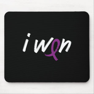 Pancreatic Cancer Awareness - I Won Survivor Fight Mouse Pad