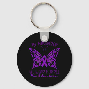 Pancreatic Cancer Awareness In November We Wear P Key Ring