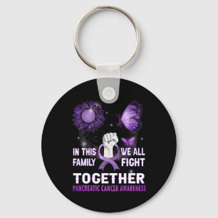 Pancreatic Cancer Awareness In This Family We Figh Key Ring