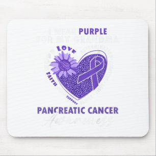 Pancreatic Cancer Awareness Month Family Support P Mouse Pad