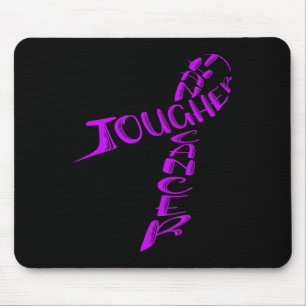 Pancreatic Cancer Awareness Month Ribbon Purple Ar Mouse Pad