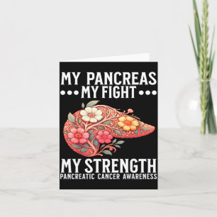 Pancreatic Cancer Awareness Pancreatic Cancer  Card