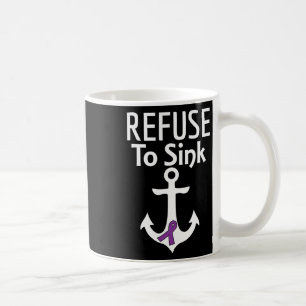 Pancreatic Cancer Awareness Refuse To Sink Fighter Coffee Mug