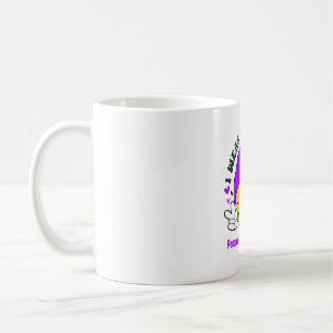 Pancreatic Cancer Awareness Ribbon Support Gifts Coffee Mug