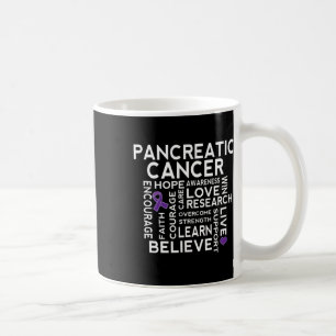 Pancreatic Cancer Awareness Ribbon Support Walk Coffee Mug