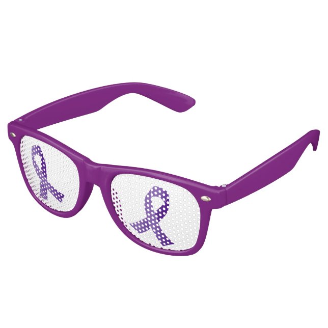 Pancreatic Cancer Awareness Sunglasses (Angled)