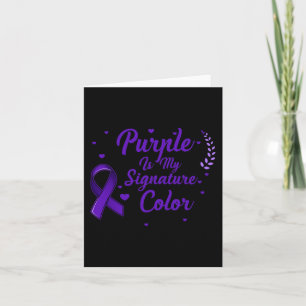 Pancreatic Cancer Awareness Support Fight Month No Card