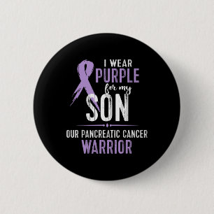 Pancreatic Cancer Awareness Support Son Walk Run C 6 Cm Round Badge