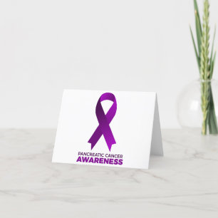 Pancreatic Cancer Awareness Thank You Card