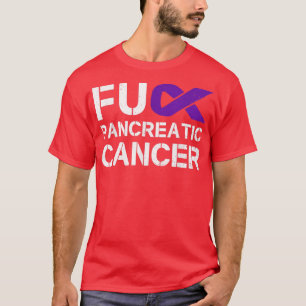 Pancreatic Cancer Awareness Warrior Purple T-Shirt