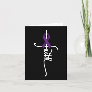 Pancreatic Cancer Faith Pancreatic Cancer Awarenes Card