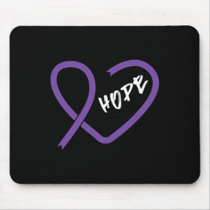 Pancreatic Cancer Fight Cancer Ribbon 13 Mouse Pad