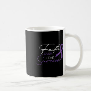 Pancreatic Cancer Fight Cancer Ribbon 1 Coffee Mug