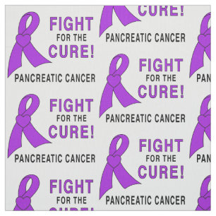 Pancreatic Cancer: Fight for the Cure! Fabric