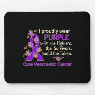 Pancreatic Cancer For Fighters Survivors Taken  Mouse Pad