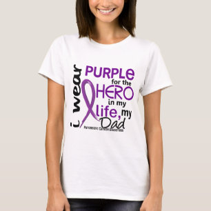 Pancreatic Cancer For My Hero My Dad 2 T-Shirt