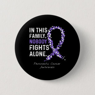 Pancreatic Cancer In This Family Nobody Fights Alo 6 Cm Round Badge