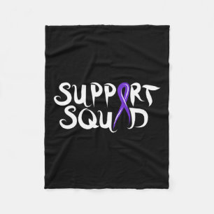 Pancreatic Cancer Support Fleece Blanket
