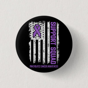 Pancreatic Cancer Support Squad Pancreatic Cancer  3 Cm Round Badge