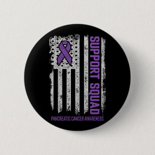Pancreatic Cancer Support Squad Pancreatic Cancer 6 Cm Round Badge