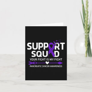 Pancreatic Cancer Support Squad Pancreatic Cancer Card