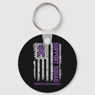 Pancreatic Cancer Support Squad Pancreatic Cancer Key Ring