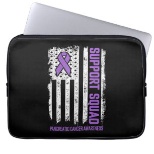 Pancreatic Cancer Support Squad Pancreatic Cancer  Laptop Sleeve