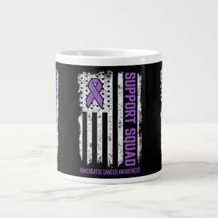 Pancreatic Cancer Support Squad Pancreatic Cancer  Large Coffee Mug