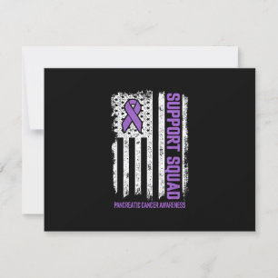 Pancreatic Cancer Support Squad Pancreatic Cancer RSVP Card