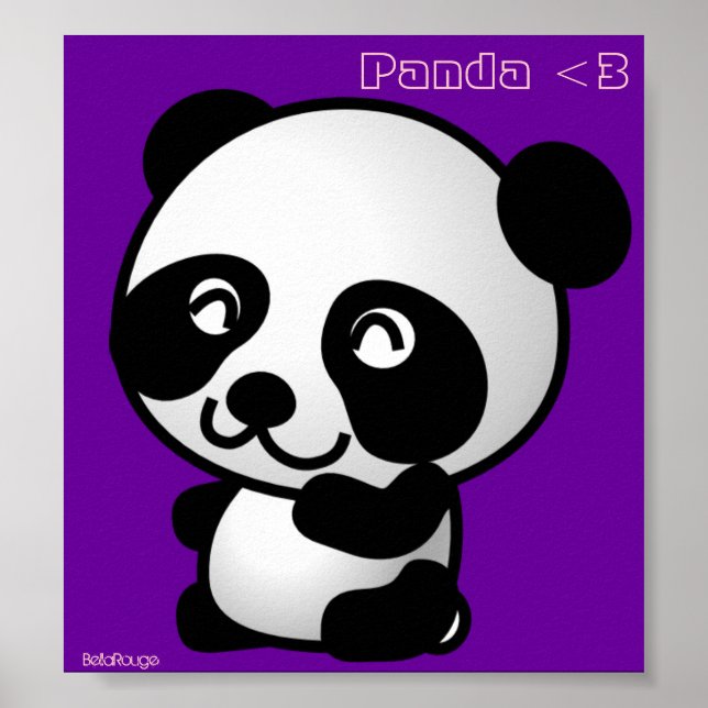 Panda <3 Poster (Front)