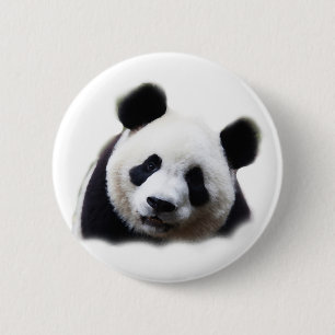 Panda 6 Cm Round Badge