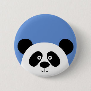 Panda 6 Cm Round Badge