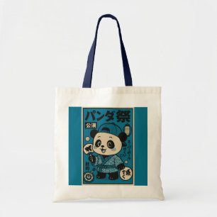 Panda after Dark Tote Bag