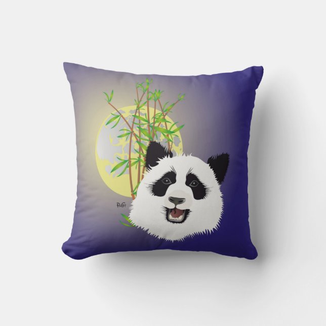 Panda (Ailuropoda melanoleuca) cushions (Front)