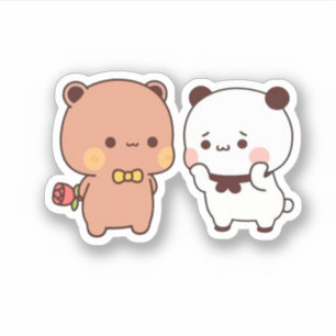 Panda And Brownie Bear Couple 
