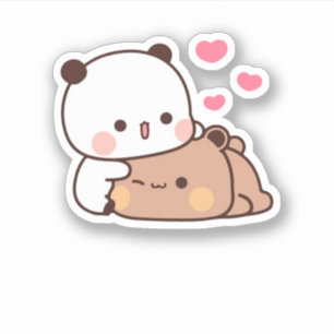 Panda And Brownie Bear Couple 